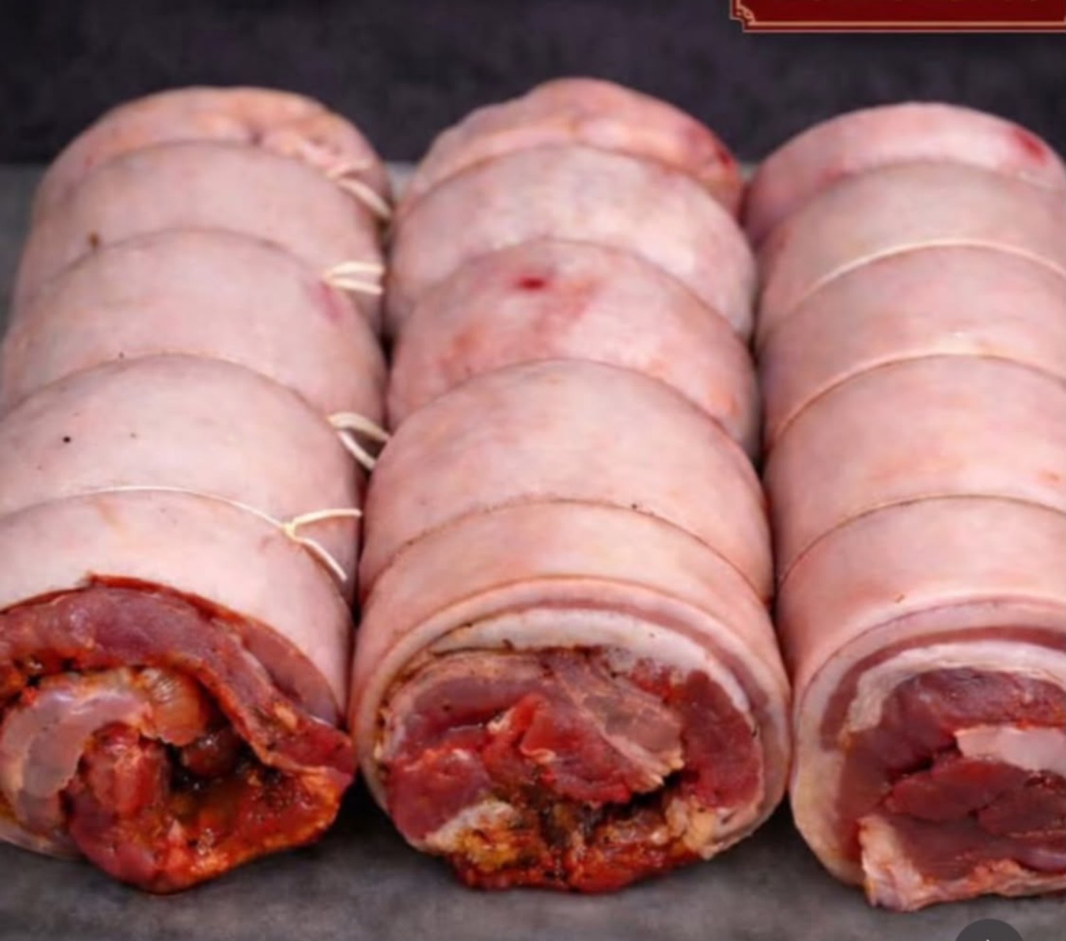 Panceta de rolo temperada